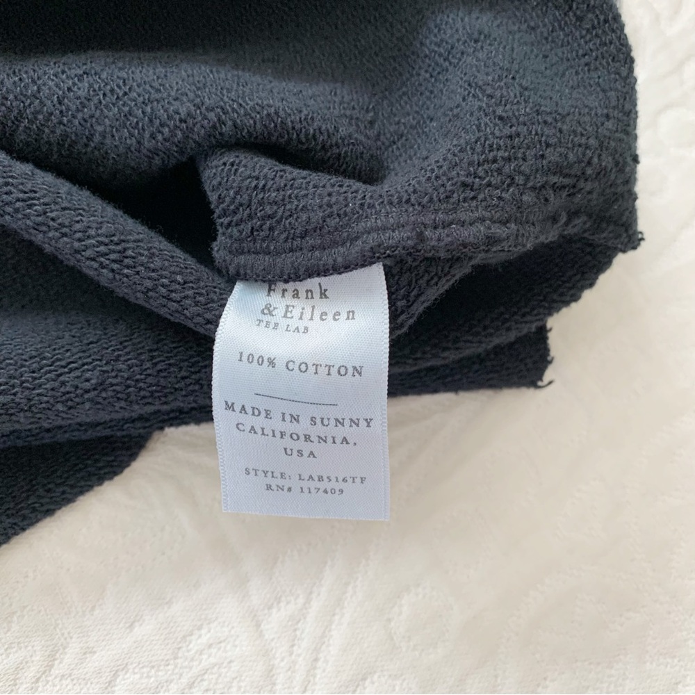 Frank & Eileen Anna Triple Fleece Long-Sleeve Capelet, Black - Picture 7 of 9